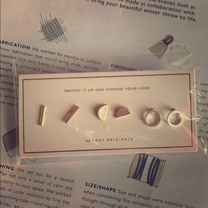 Triple Set Earrings by Foxy Originals